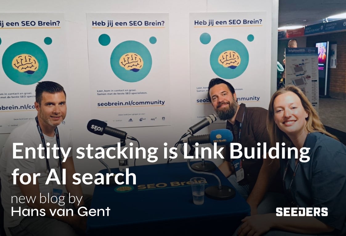 Featured image for “Entity stacking is what link building looks like when AI search is the buyer”