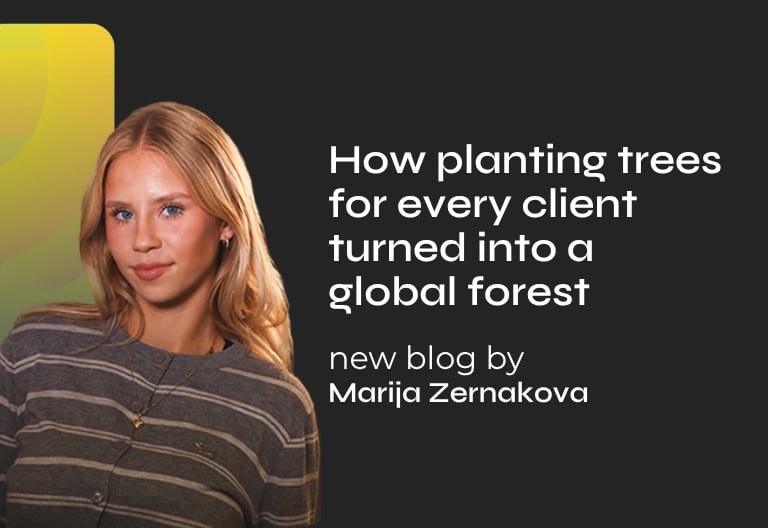 Featured image for “How planting trees for every client turned into a global forest”